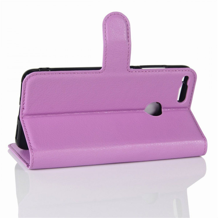 Чехол с визитницей для ZTE Nubia Z17 mini (фиолетовый)