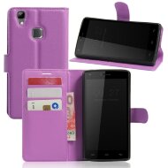 Чехол с визитницей для DOOGEE X5 Max / X5 Max Pro (фиолетовый)