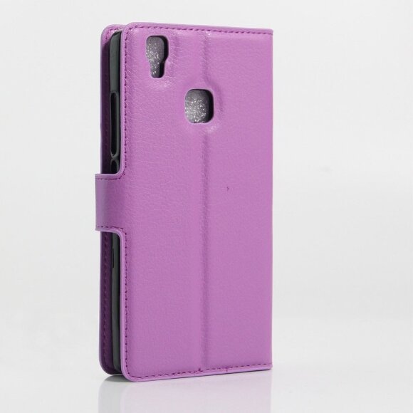 Чехол с визитницей для DOOGEE X5 Max / X5 Max Pro (фиолетовый)