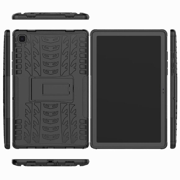 Чехол Hybrid Armor для Samsung Galaxy Tab A7 (2020), Galaxy Tab A7 (2022) SM-T500, SM-T505, SM-T509 - 10,4 дюйма (черный) Чехол Hybrid Armor для Samsung Galaxy Tab A7 (2020), Galaxy Tab A7 (2022) SM-T500, SM-T505, SM-T509 - 10,4 дюйма (черный)