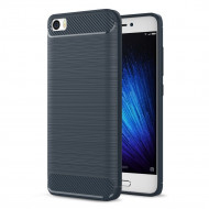 Чехол-накладка Carbon Fibre для Xiaomi Mi5 (темно-синий) Чехол-накладка Carbon Fibre для Xiaomi Mi5 (темно-синий)