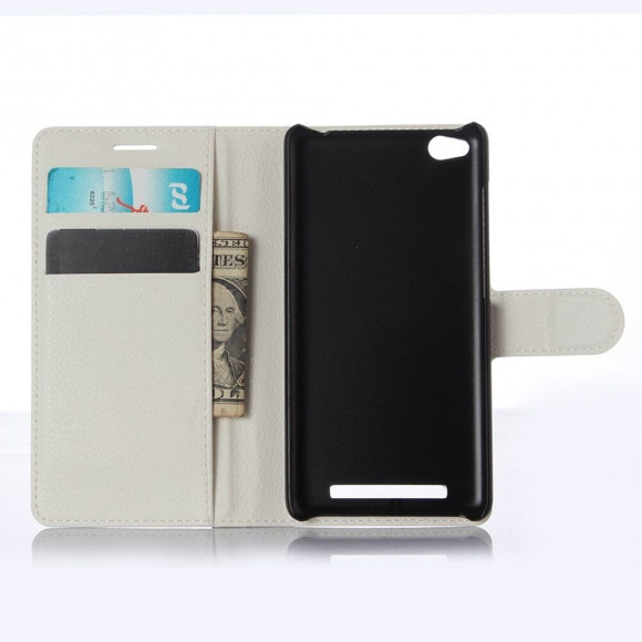 Чехол с визитницей для Xiaomi Redmi 3 (белый) Чехол с визитницей для Xiaomi Redmi 3 (белый)