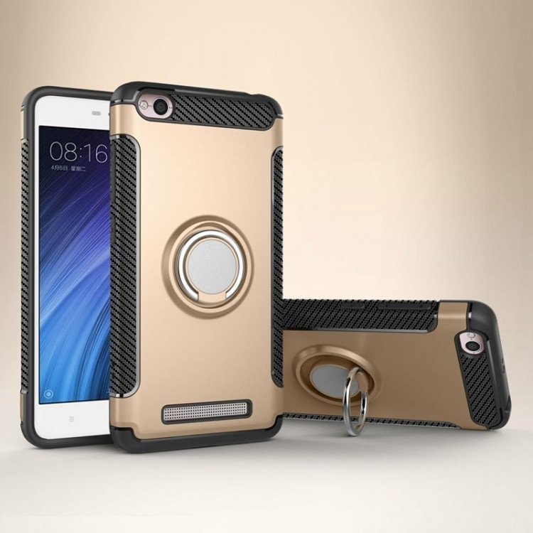 Чехол Hybrid Kickstand для Xiaomi Redmi 4A (золотой)