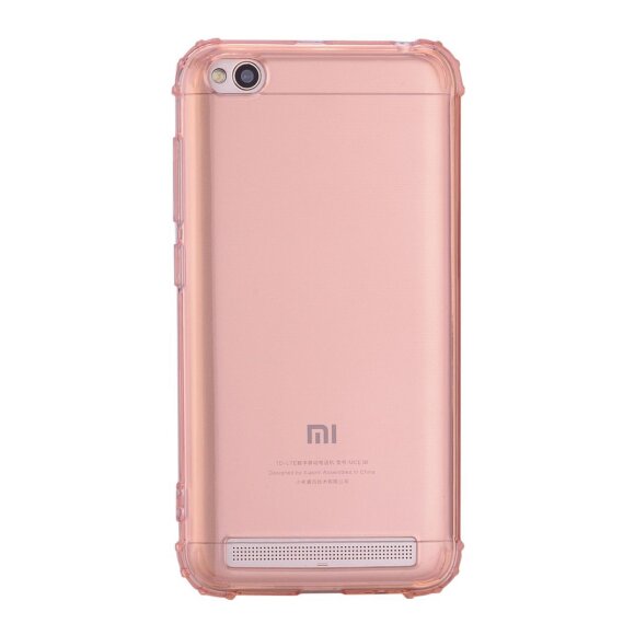 Силиконовый чехол с усиленными бортиками для Xiaomi Redmi 5A (розовый) Силиконовый чехол с усиленными бортиками для Xiaomi Redmi 5A (розовый)