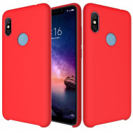 Силиконовый чехол Mobile Shell для Xiaomi Redmi Note 6 Pro (красный)