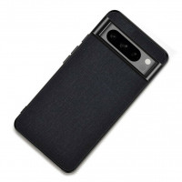 Чехол с тканевой текстурой для Google Pixel 8 Pro (черный)