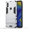 Чехол Duty Armor для Xiaomi Mi Mix 3 (серебряный)