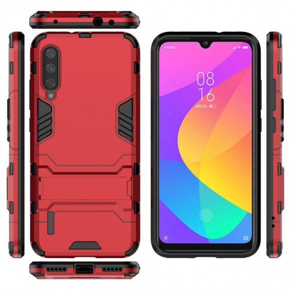 Чехол Duty Armor для Xiaomi Mi CC9e / Xiaomi Mi A3 (красный) Чехол Duty Armor для Xiaomi Mi CC9e / Xiaomi Mi A3 (красный)
