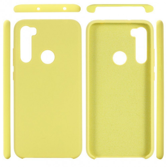 Силиконовый чехол Mobile Shell для Xiaomi Redmi Note 8 (желтый) Силиконовый чехол Mobile Shell для Xiaomi Redmi Note 8 (желтый)
