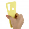 Силиконовый чехол Mobile Shell для Xiaomi Redmi Note 8 (желтый)