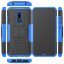 Чехол Hybrid Armor для Xiaomi Redmi 8 / Redmi 8A (черный + голубой)