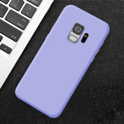 Силиконовый чехол Mobile Shell для Samsung Galaxy S9 (фиолетовый)