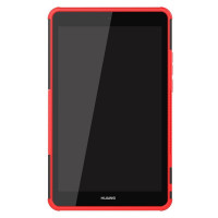 Чехол Hybrid Armor для Huawei MediaPad M5 Lite 8 / Honor Pad 5 8.0 (черный + красный)