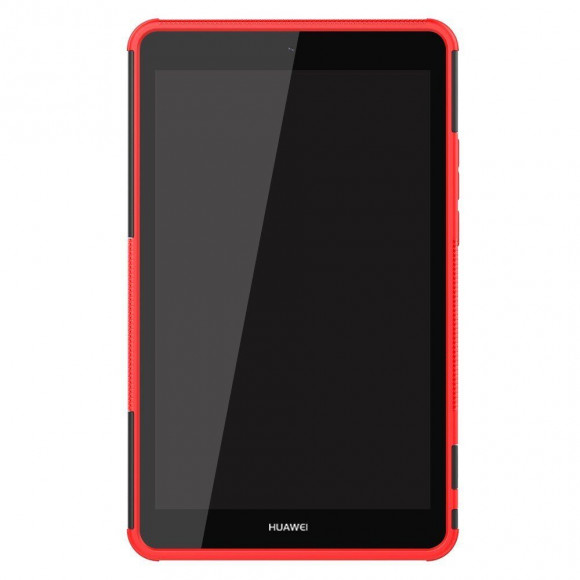 Чехол Hybrid Armor для Huawei MediaPad M5 Lite 8 / Honor Pad 5 8.0 (черный + красный) Чехол Hybrid Armor для Huawei MediaPad M5 Lite 8 / Honor Pad 5 8.0 (черный + красный)