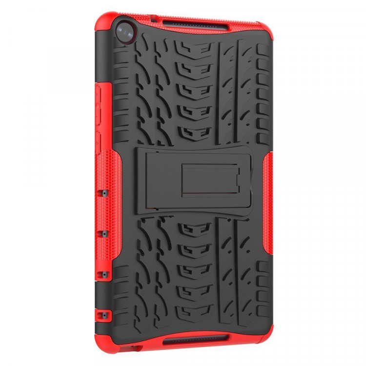 Чехол Hybrid Armor для Huawei MediaPad M5 Lite 8 / Honor Pad 5 8.0 (черный + красный)