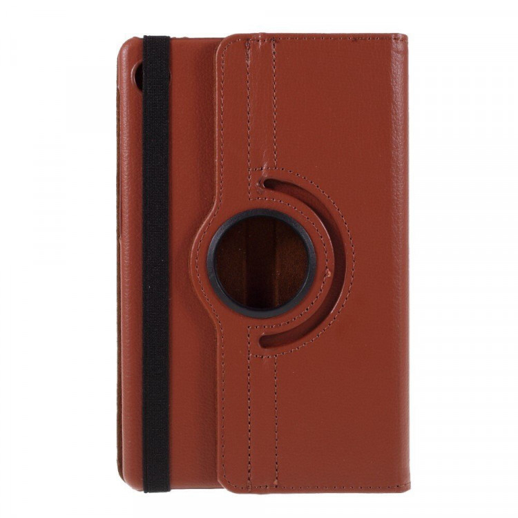 Поворотный чехол для Huawei MatePad T8 (коричневый)