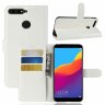 Чехол с визитницей для Huawei Y6 Prime (2018) / Honor 7A / Honor 7C (AUM-L41) / Honor 7A Pro (AUM-L29) (белый)