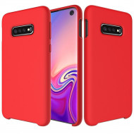 Силиконовый чехол Mobile Shell для Samsung Galaxy S10 (красный) Силиконовый чехол Mobile Shell для Samsung Galaxy S10 (красный)