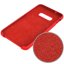 Силиконовый чехол Mobile Shell для Samsung Galaxy S10 (красный)