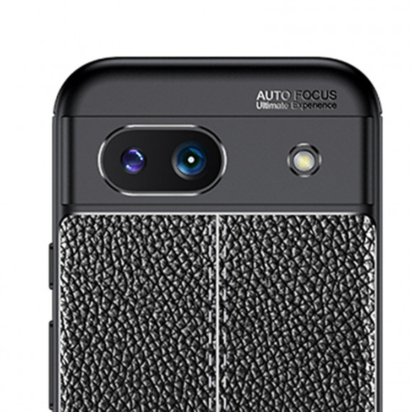 Чехол-накладка Litchi Grain для Google Pixel 8a (черный) Чехол-накладка Litchi Grain для Google Pixel 8a (черный)