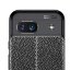 Чехол-накладка Litchi Grain для Google Pixel 8a (черный)