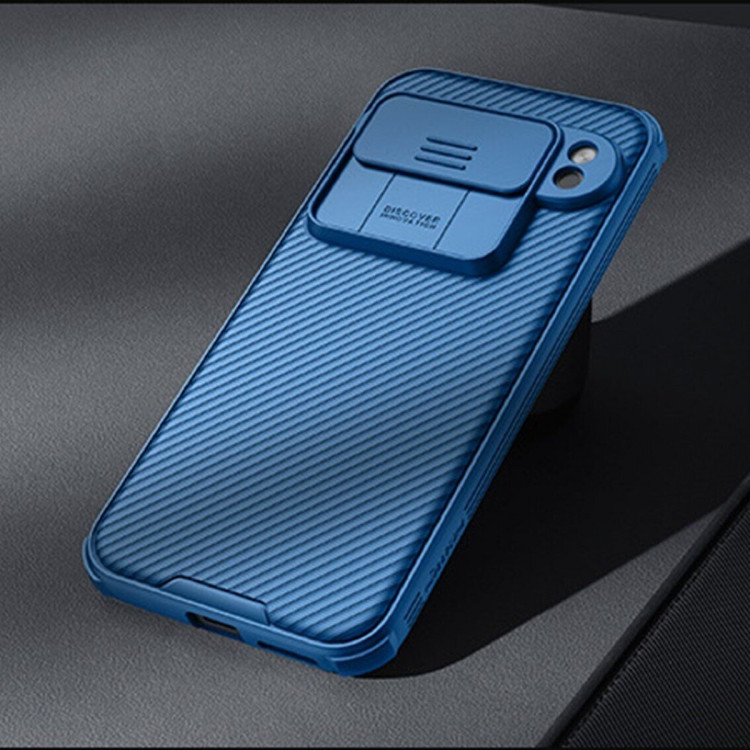 Чехол NILLKIN CamShield для Google Pixel 9 Pro (голубой)