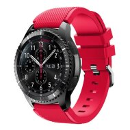 Силиконовый ремешок для Samsung Gear S3 Frontier / S3 Classic / Galaxy Watch 46мм / Watch 3 (45мм) (красный) Силиконовый ремешок для Samsung Gear S3 Frontier / S3 Classic / Galaxy Watch 46мм / Watch 3 (45мм) (красный)