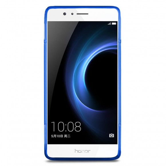 Нескользящий чехол для Huawei Honor 8 (голубой)