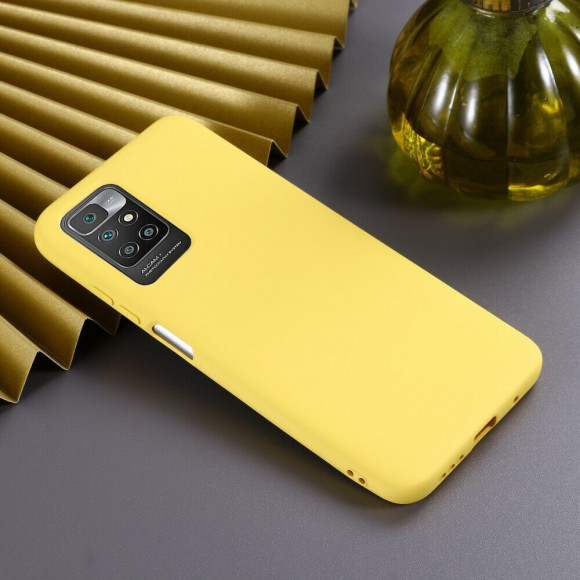 Силиконовый чехол Mobile Shell для Xiaomi Redmi 10 / Redmi 10 2022 (желтый) Силиконовый чехол Mobile Shell для Xiaomi Redmi 10 / Redmi 10 2022 (желтый)
