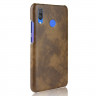 Чехол Litchi Texture для Huawei nova 3 (коричневый)