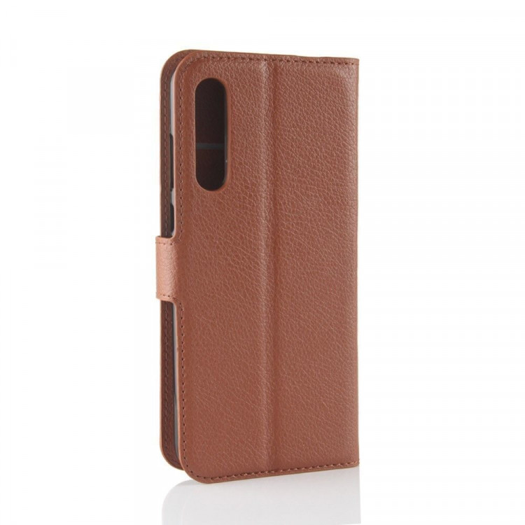 Чехол с визитницей для Huawei P20 Pro / P20 Plus (коричневый)