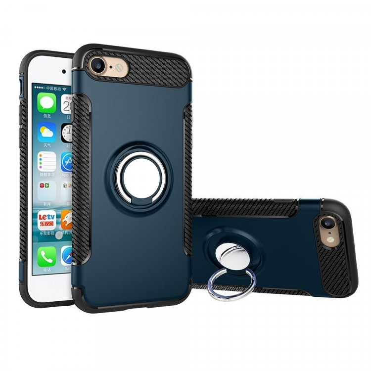 Чехол Hybrid Kickstand для iPhone 7 / iPhone 8 (темно-серый)