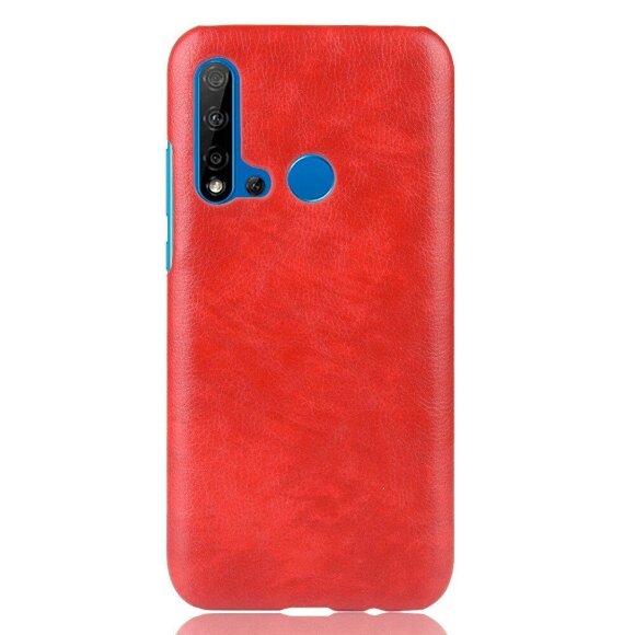 Кожаная накладка-чехол для Huawei P20 lite (2019) / Huawei nova 5i (красный) Кожаная накладка-чехол для Huawei P20 lite (2019) / Huawei nova 5i (красный)