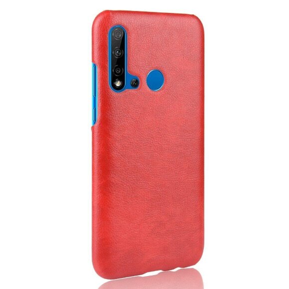 Кожаная накладка-чехол для Huawei P20 lite (2019) / Huawei nova 5i (красный) Кожаная накладка-чехол для Huawei P20 lite (2019) / Huawei nova 5i (красный)