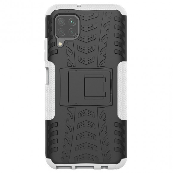 Чехол Hybrid Armor для Huawei P40 lite (черный + белый) Чехол Hybrid Armor для Huawei P40 lite (черный + белый)