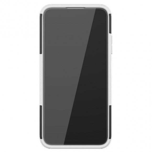 Чехол Hybrid Armor для Huawei P40 lite (черный + белый) Чехол Hybrid Armor для Huawei P40 lite (черный + белый)