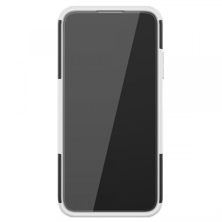 Чехол Hybrid Armor для Huawei P40 lite (черный + белый)