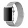 Миланский сетчатый браслет Luxury для Apple Watch 40 и 38мм (серебряный)