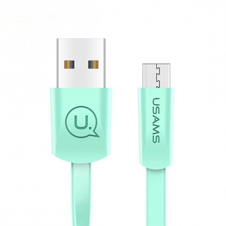 Кабель Usams U2 Micro-USB (зеленый)