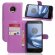 Чехол с визитницей для Motorola Moto Z Play (фиолетовый)