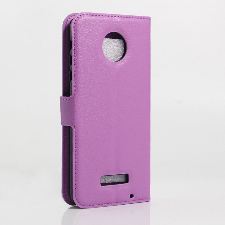 Чехол с визитницей для Motorola Moto Z Play (фиолетовый)