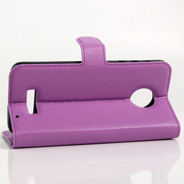 Чехол с визитницей для Motorola Moto Z Play (фиолетовый)