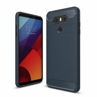 Чехол-накладка Carbon Fibre для LG G6 (темно-синий) Чехол-накладка Carbon Fibre для LG G6 (темно-синий)
