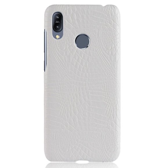 Чехол Crocodile Texture для Asus Zenfone Max (M2) ZB633KL (белый) Чехол Crocodile Texture для Asus Zenfone Max (M2) ZB633KL (белый)