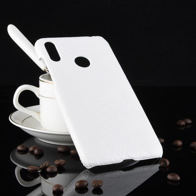Чехол Crocodile Texture для Asus Zenfone Max (M2) ZB633KL (белый)