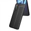 Чехол-накладка Litchi Grain для Realme 6 Pro (темно-синий)