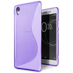 Нескользящий чехол для Sony Xperia XA1 Ultra (фиолетовый)