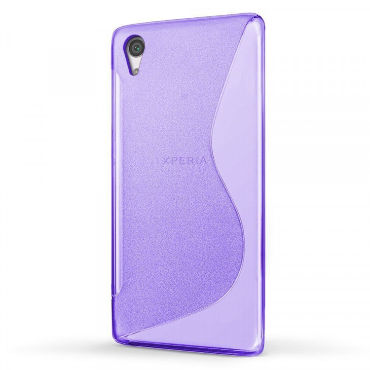 Нескользящий чехол для Sony Xperia XA1 Ultra (фиолетовый)