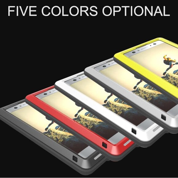 Гибридный чехол LOVE MEI для Sony Xperia XA2 Ultra (черный)