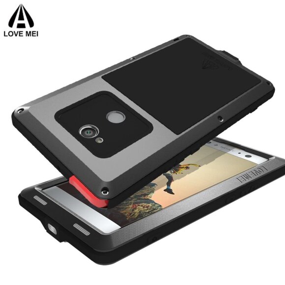 Гибридный чехол LOVE MEI для Sony Xperia XA2 Ultra (черный)